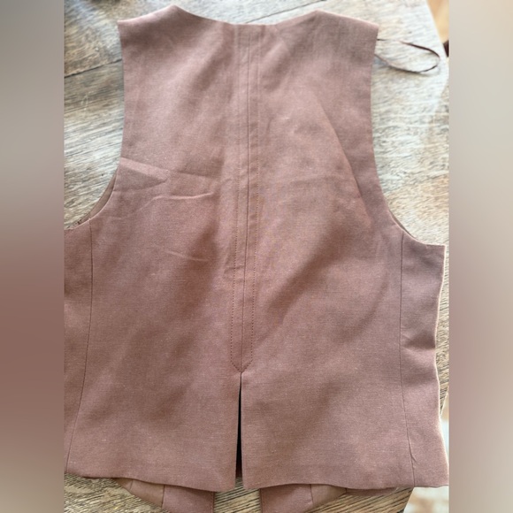 NWT Zara Fitted Waistcoat top - Picture 6 of 10